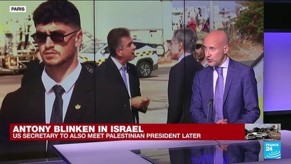 Blinken visits Israel to stress US support for war on Hamas