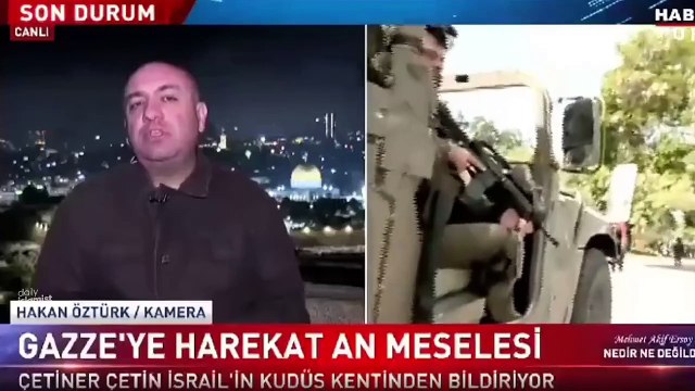 Canlı yayında KJ müdahalesi: Düzeltin İsrail'in Kudüs kenti yok