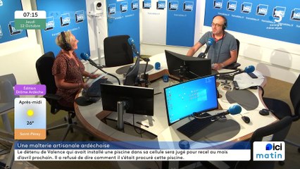 À Vernoux-en-Vivarais, La malterie ardéchoise, la seule malterie Bio équitable de France