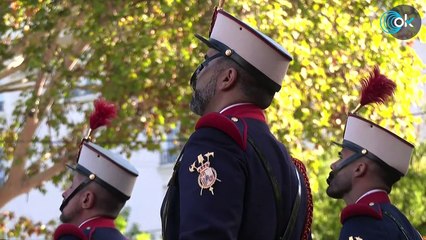 La princesa Leonor luce por primera vez el uniforme militar en el desfile del 12 de octubre