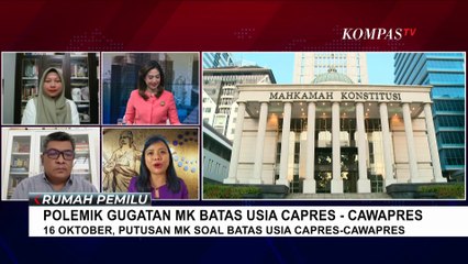 Download Video: Polemik Gugatan Batas Usia Capres-Cawapres, Ciptakan Budaya Politik yang Buruk?