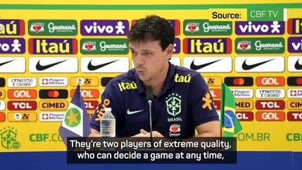 Diniz excited about Neymar-Vinicius Jr combination