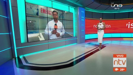 Accidente en moto dejó a una persona herida