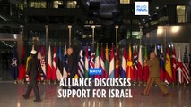 Israel-Hamas war tops agenda at NATO defence ministers' meeting in Brussels