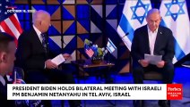Biden Tells Netanyahu  Gaza Hospital Explosion 'Done By The Other Team, Not You' | POTUS In Israel