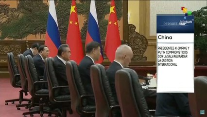 Reporte 360º 18-10: China y Rusia prometen salvaguardar la justicia internacional
