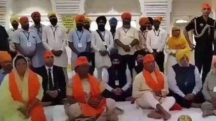 राष्ट्रपति द्रोपदी मुर्मू गुरु गोविन्द सिंह जी महाराज के दरबार में टेका मत्था