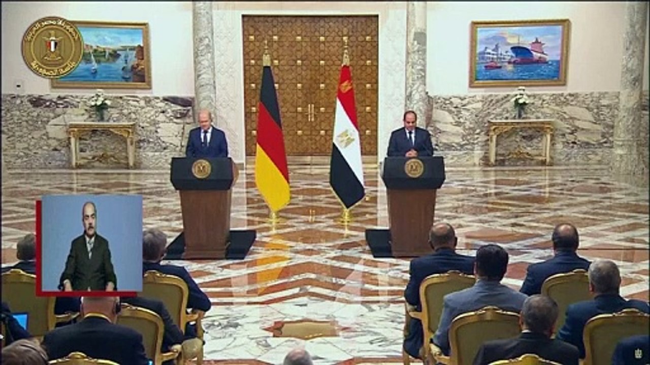 Scholz sichert Menschen im Gazastreifen weiter humanitäre Hilfe zu