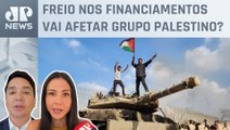 Bloqueio de contas pode enfraquecer Hamas na guerra? Claudio Dantas e Amanda Klein analisam