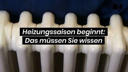 Heizen im Winter: Das müssen Sie wissen