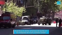 Argentina en alerta: amenazas de bomba en las embajadas de Israel y Estados Unidos