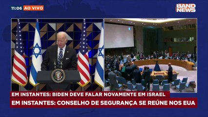 Biden fala novamente em Israel | BandNews TV