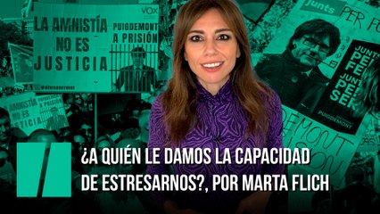 ¿A quién le damos la capacidad de estresarnos? Por Marta Flich