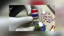 Ocupan 36 llaveros rellenos de cocaína que serían enviados a Estados Unidos