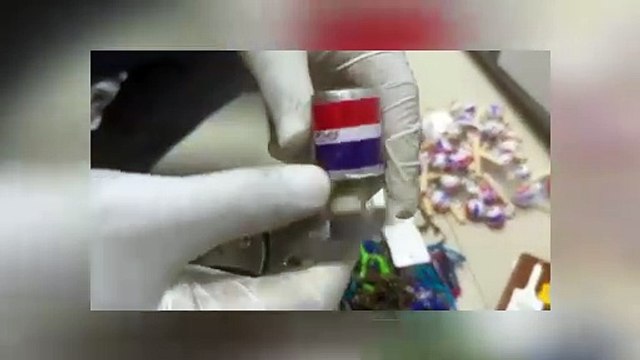 Ocupan 36 llaveros rellenos de cocaína que serían enviados a Estados Unidos