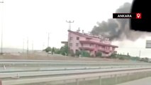 Ankara’da korkutan gecekondu yangını: Dumanlar gökyüzünü kapladı