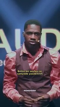 Dünyanın en hızlı yazan adamı ve dünyanın en hızlı konuşan adamı bir arada.