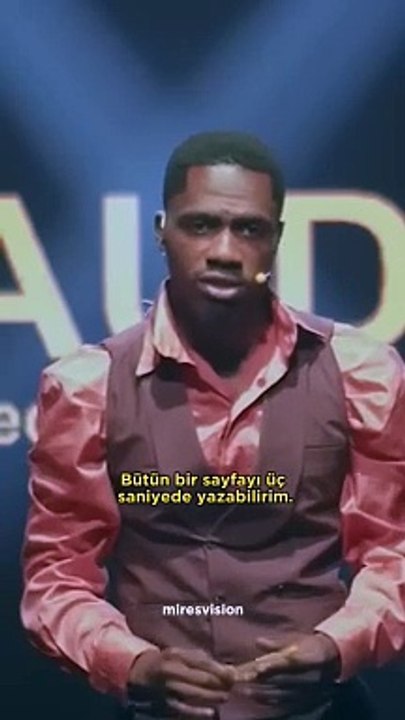 Dünyanın en hızlı yazan adamı ve dünyanın en hızlı konuşan adamı bir arada.