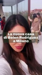 Belen Rodriguez mostra su Instagram la casa nuova
