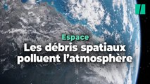 Les déchets de l'espace polluent aussi la terre