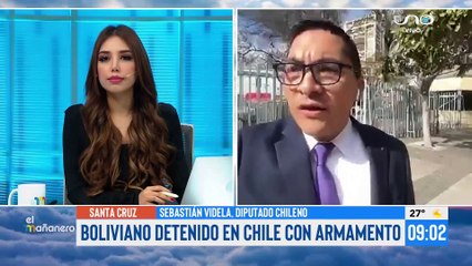 Boliviano detenido en chile con armamento