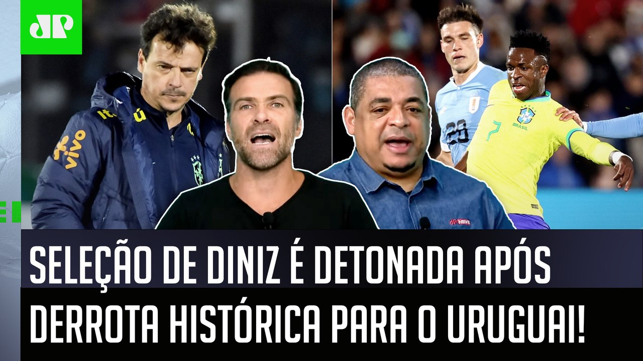 "É UMA VERGONHA! UMA BAGUNÇA! A Seleção do Diniz é RUIM, PERDIDA!" DERROTA pro Uruguai é CRITICADA!