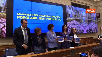 Gelmini, Carfagna e Bonetti presentano il Manifesto popolare. Il servizio