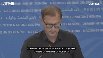 L'Oms e l'assedio israeliano: "Corridoio umanitario per la Striscia di Gaza"