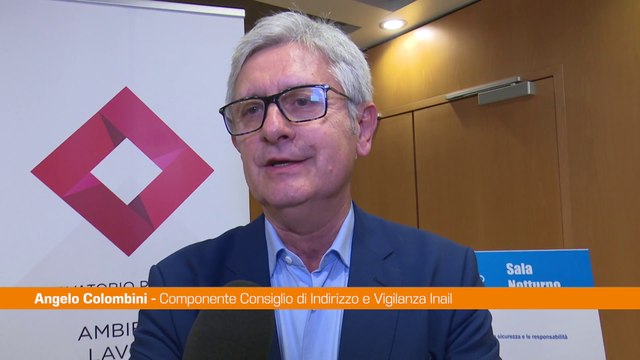 Lavoro, Colombini (Inail) Investire sulla prevenzione