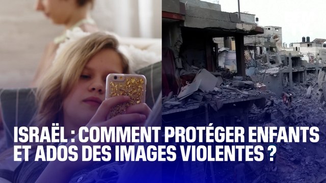 Israël/Hamas: comment protéger les enfants et les adolescents des images violentes qui circulent ?