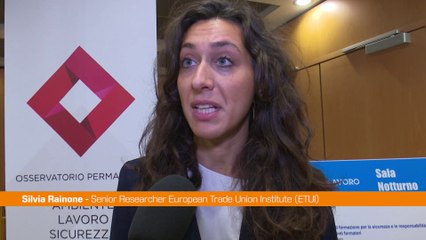Rainone (ETUI) "Le norme devono adattarsi al lavoro che cambia"