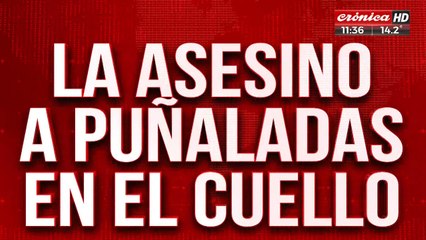 Asesinó a puñaladas a su hijastra y escapó: es intensamente buscado