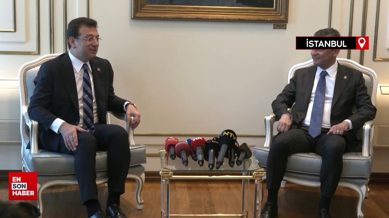Özgür Özel'den İBB Başkanı İmamoğlu'na ziyaret