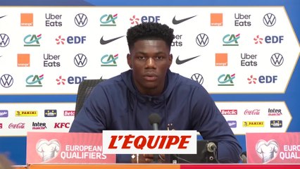 Tchouaméni : « On ne voit pas de problème avec Mbapp? - Foot - Qualif. Euro - Bleus