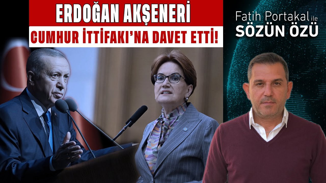 ERDOĞAN AKŞENER'İ CUMHUR İTTİFAKI'NA DAVET ETTİ? AKŞENER’İN KARARI NE OLACAK?