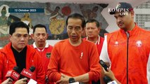 Momen Jokowi Doakan Luhut Binsar Pandjaitan Cepat Sembuh