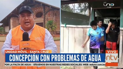 Concepción con problemas de agua, 84 familias afectadas
