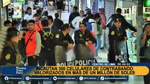 En operativo se incautan celulares de contrabando por más de un millón de soles en galerías del Centro de Lima