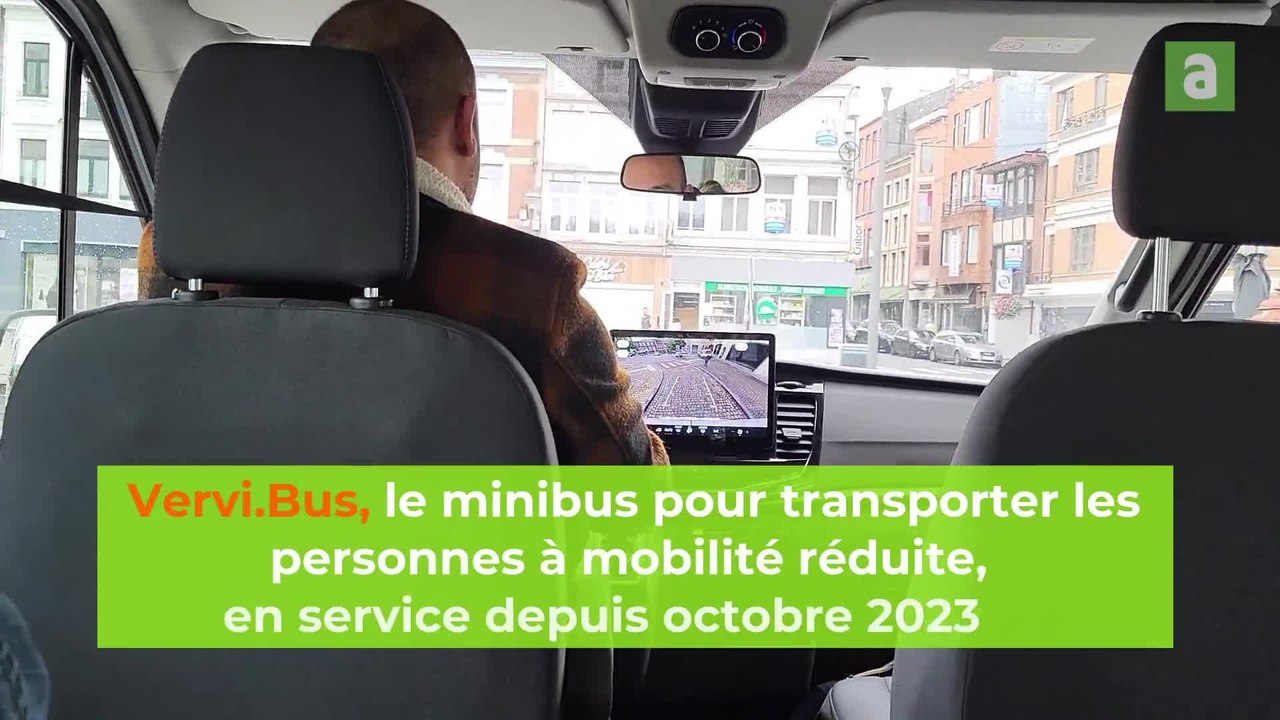Inauguration du Vervi.Bus, au service des personnes à mobilité réduite