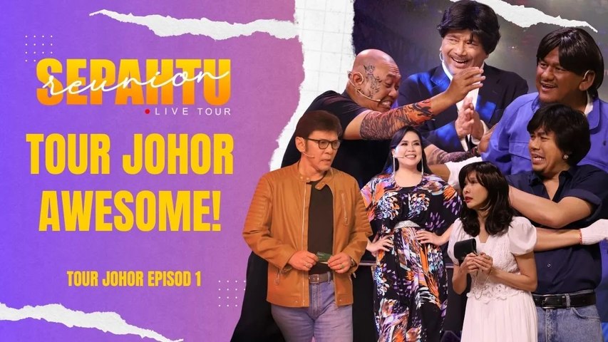 Sepahtu Reunion Live Tour 2023 - Bara Membara di Johor! | Gempak