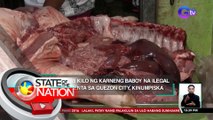 Aabot sa 65 kilo ng karneng baboy na ilegal na ibinebenta sa Quezon City, kinumpiska | SONA