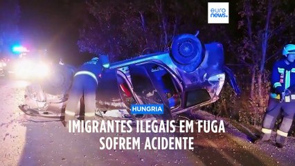 Acidente na Hungria com veículo que transportava migrantes