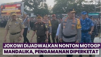 Presiden Joko Widodo Dijadwalkan Nonton MotoGP di Sirkuit Mandalika, Polda NTB Perketat Pengamanan