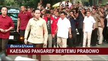 Bertemu Prabowo, Ketum PSI Kaesang Pengarep Pakai Kaos Bergambar Prabowo