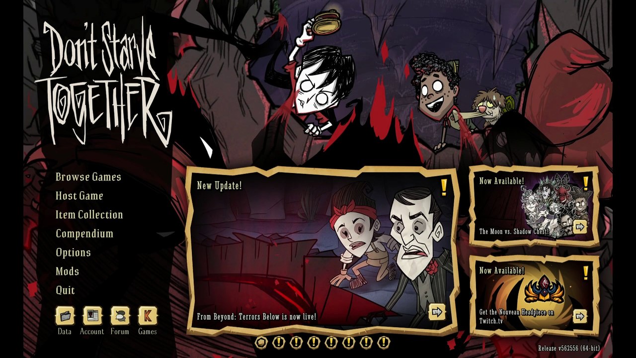 Don't Starve Together: Opening Gifts for Hot Lava + Skins!