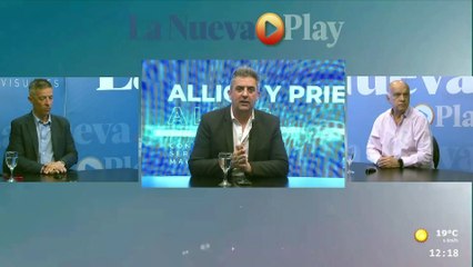 Néstor Grindetti en Allica y Prieta a las 12