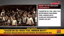 Erdoğan'dan ABD'ye savaş gemisi tepkisi: Senin İsrail'de ne işin var?