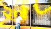 Just Stop Oil activist paints Manchester University building orange