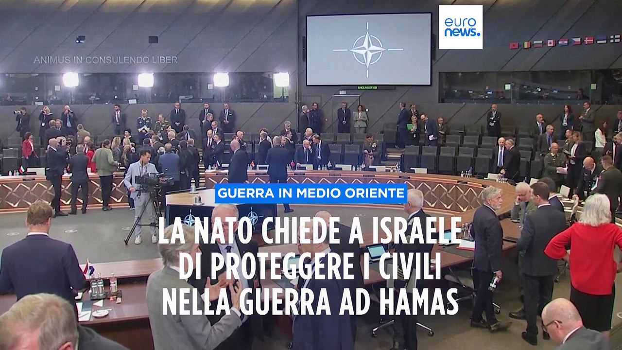 La Nato chiede a Israele di risparmiare i civili palestinesi