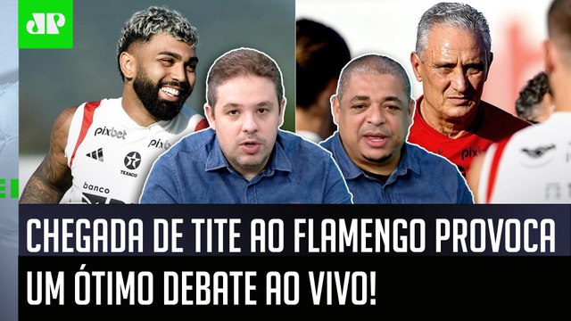 É A VERDADE! A gente SÓ VAI VER A FORÇA do Tite no Flamengo quando... OLHA esse ÓTIMO DEBATE!